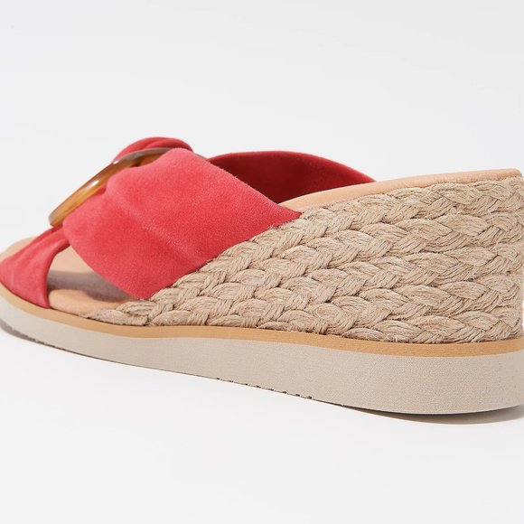Pinaz Suede Slide Espadrilles - Picture 2 of 7